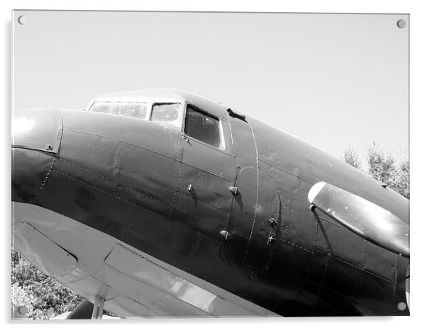DC-3 Douglas Dakota aircraft Acrylic by Robert Gipson
