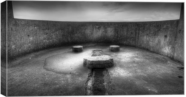 Pillbox defence unit Canvas Print by Leighton Collins