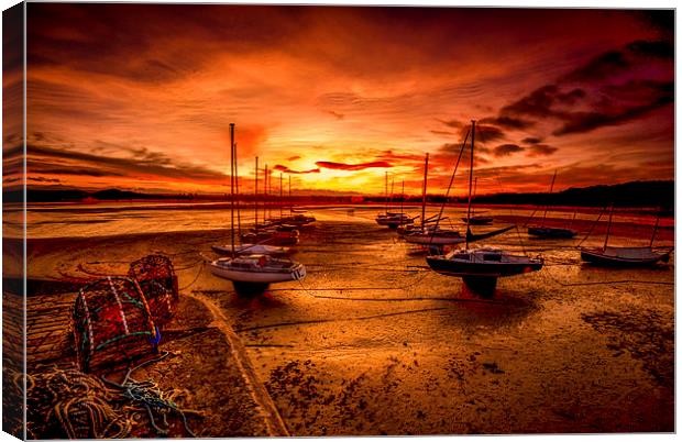 Beadnal Harbour, Northumberland Canvas Print by Dave Hudspeth Landscape Photography