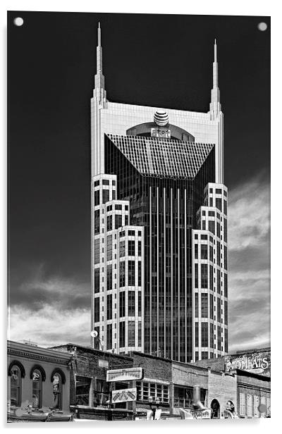 AT&T Nashville USA Acrylic by Ian Barber