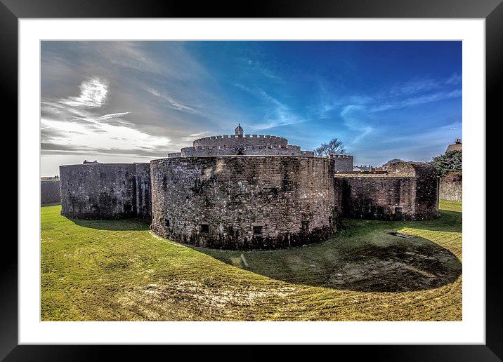 Deal castle Framed Mounted Print by Thanet Photos