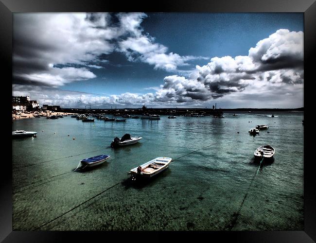 ST Ives Framed Print by sean clifford