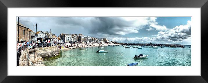 St Ives Framed Mounted Print by sean clifford