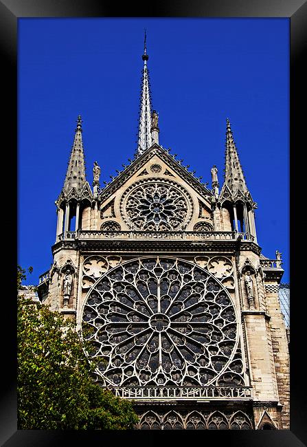 Notre-Dame, Paris Framed Print by Joyce Storey