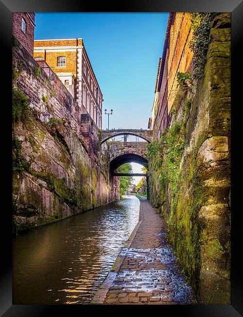 Chester Canal, England, UK Framed Print by Mark Llewellyn