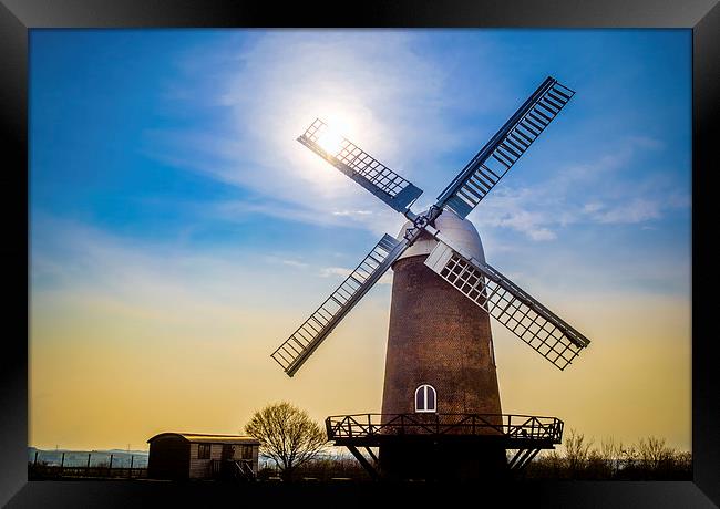 Wilton Windmill, Wiltshire, England, UK Framed Print by Mark Llewellyn