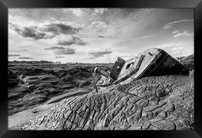 The Wreck Framed Print by Nick Pound