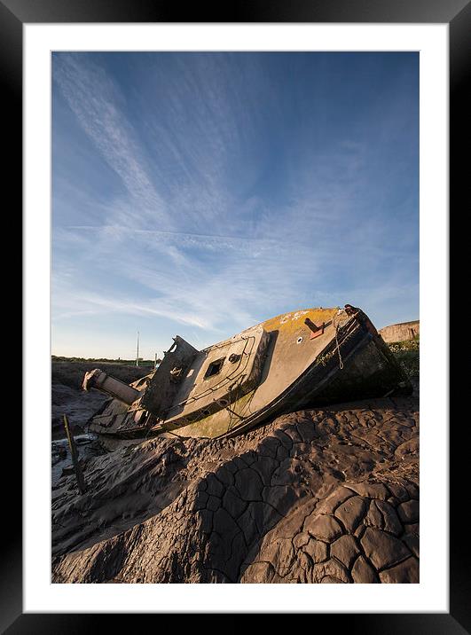 The Wreck Framed Mounted Print by Nick Pound