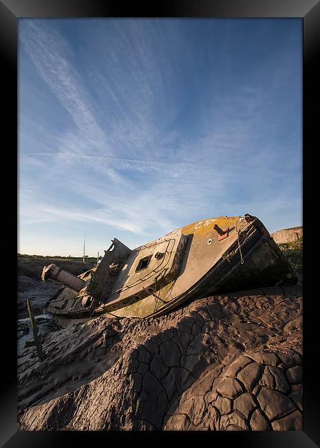 The Wreck Framed Print by Nick Pound