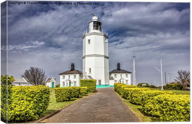 North Foreland Lighthouse Canvas Print by Thanet Photos