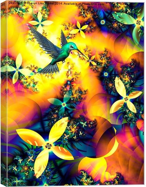 Paradise Lost Canvas Print by Sharon Lisa Clarke