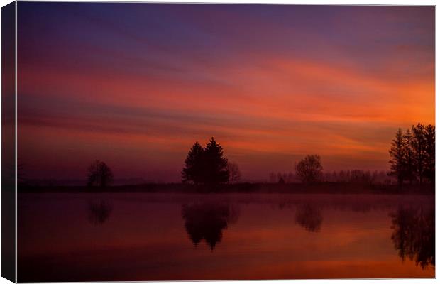 Sunrise Picardy Canvas Print by Paul Holman Photography
