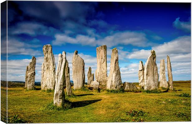 The Standing Stones of Callanish Canvas Print by Dave Hudspeth Landscape Photography