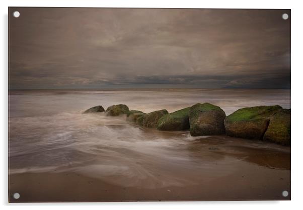 Cleveleys Lancashire. Acrylic by Eddie John