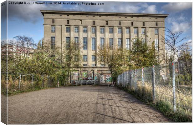 Berghain Canvas Print by Julie Woodhouse