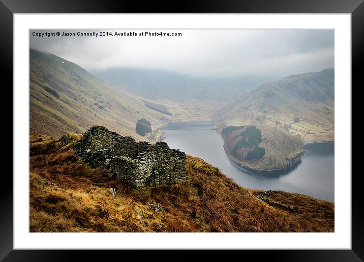 Above Haweswater Framed Mounted Print by Jason Connolly