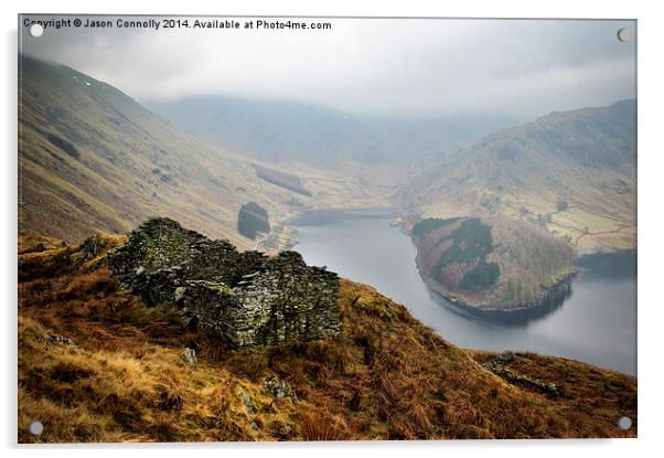 Above Haweswater Acrylic by Jason Connolly