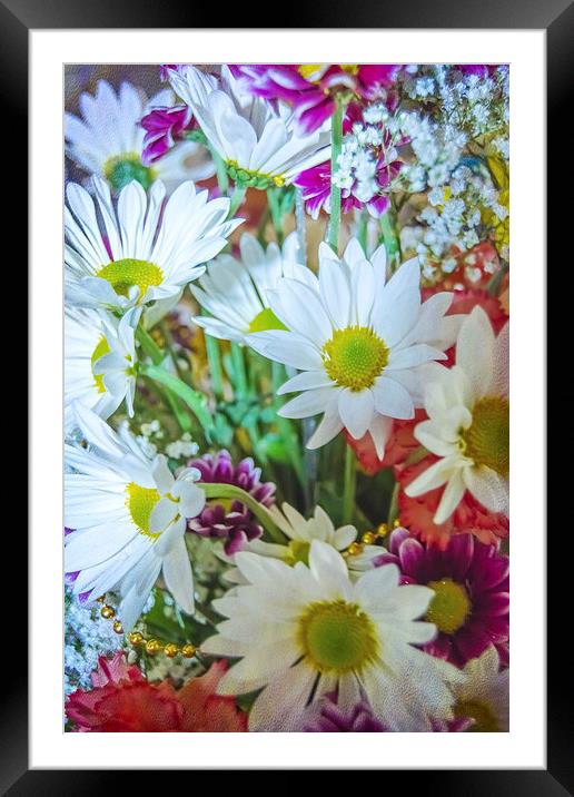 Spring Bouquet 2 Framed Mounted Print by Judy Hall-Folde