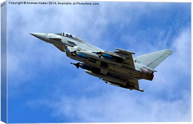 Eurofighter Typhoon IPA5  Canvas Print by Andrew Harker