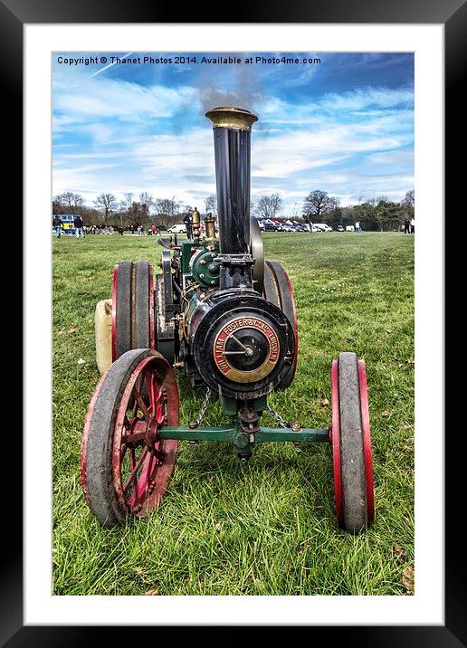 Steam engine Framed Mounted Print by Thanet Photos