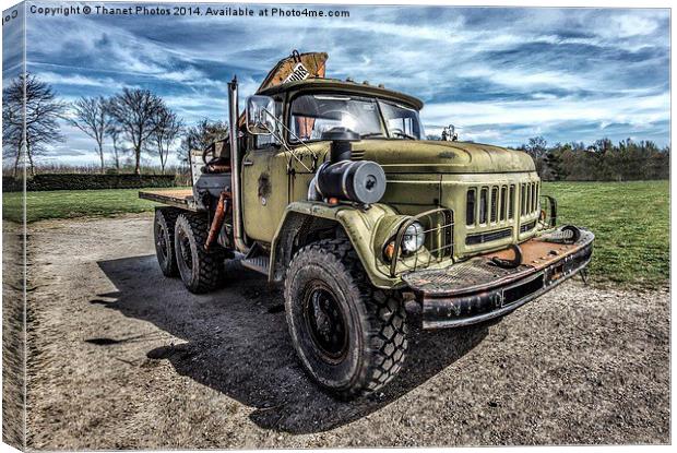 old truck Canvas Print by Thanet Photos