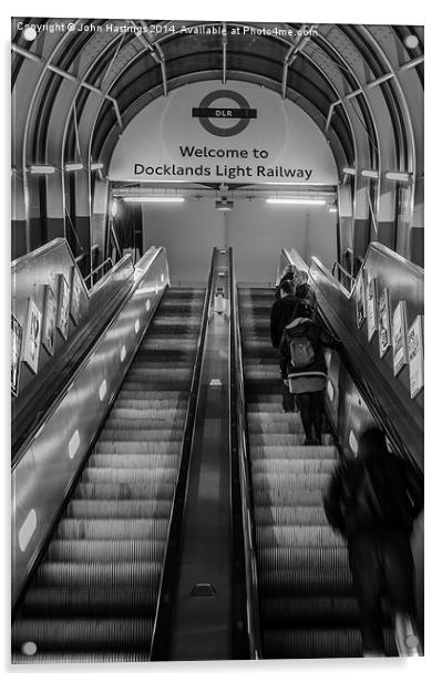Welcome to the DLR Acrylic by John Hastings