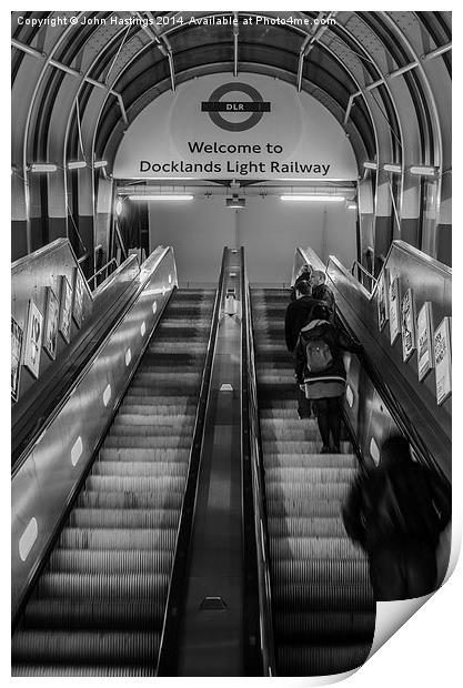 Welcome to the DLR Print by John Hastings