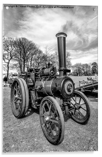 Mono steam engine Acrylic by Thanet Photos