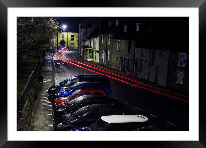 A Vrooom With A View In Malmesbury Framed Mounted Print by Nigel Jones