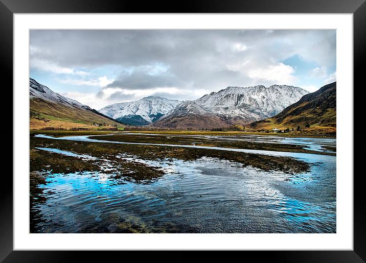 Loch Duich and Beinn Bhuidhe Framed Mounted Print by Jacqi Elmslie