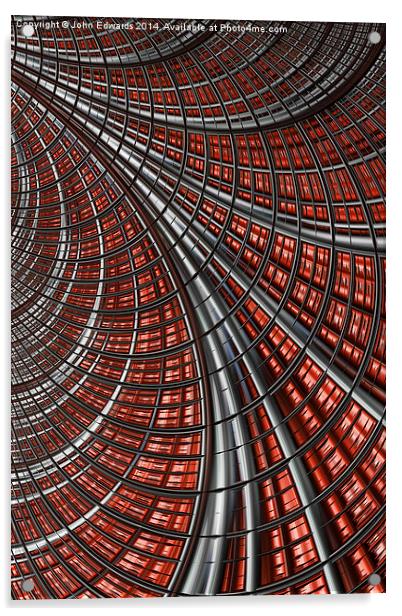 Warp Core Acrylic by John Edwards