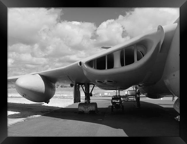 Victor aircraft lusty lindy Framed Print by Robert Gipson