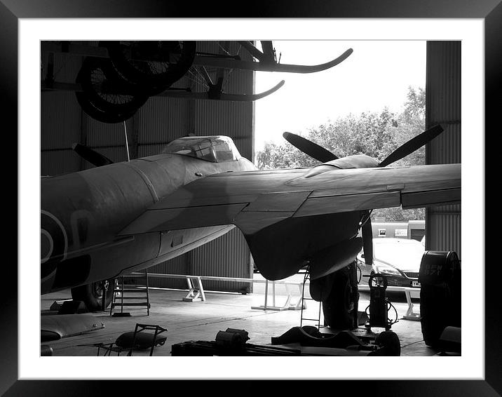  Mosquito aircraft Framed Mounted Print by Robert Gipson