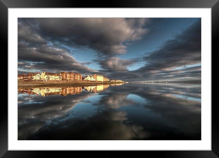 West Kirby reflections Framed Mounted Print by Paul Farrell Photography