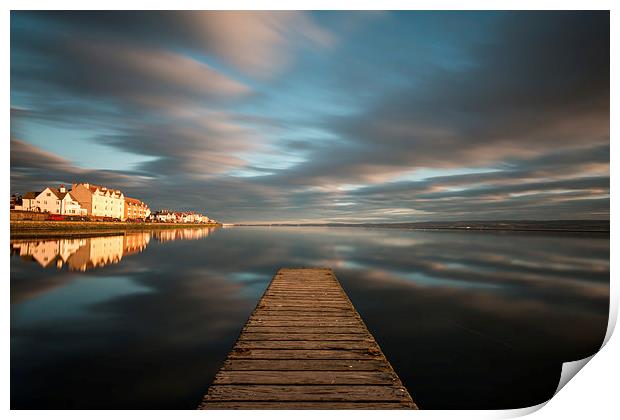 West Kirby movement Print by Paul Farrell Photography