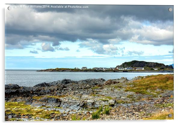 Ellenabeich, Isle of Seil Acrylic by Paul Williams