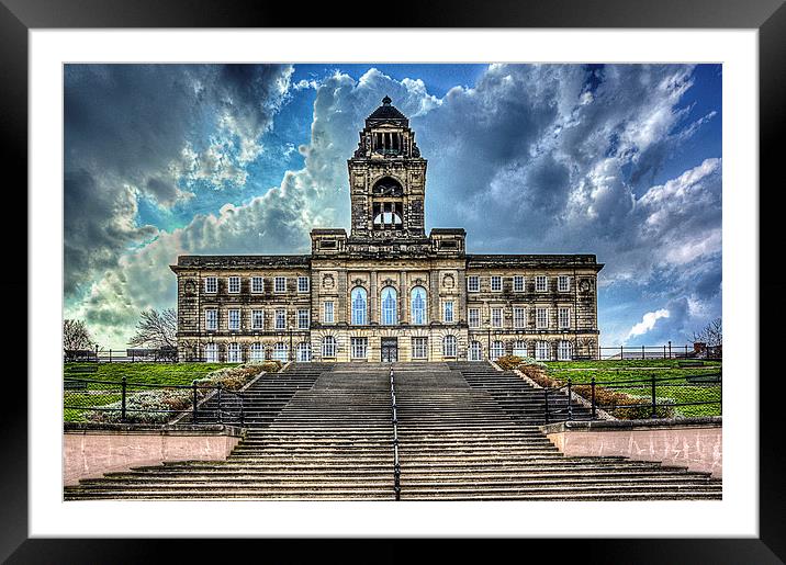 Wirral, Wallasey Town Hall Framed Mounted Print by Pete Lawless