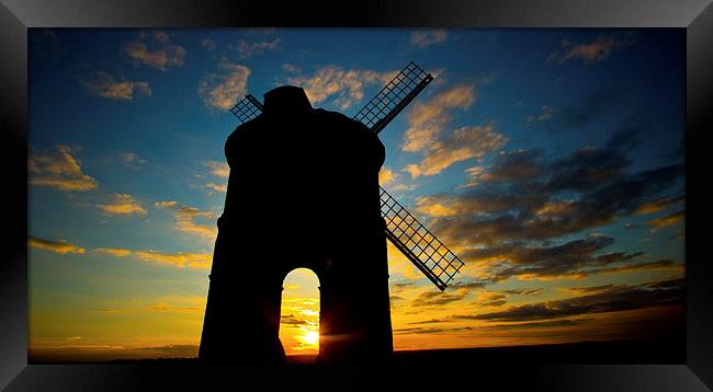 Chesterton Windmill Framed Print by Colin Brittain