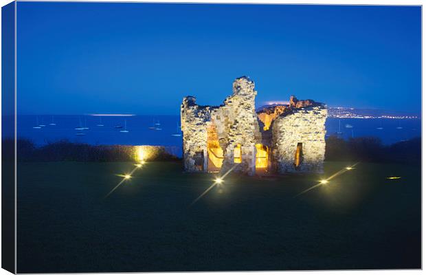 Sandsfoot Castle Canvas Print by Paul Brewer