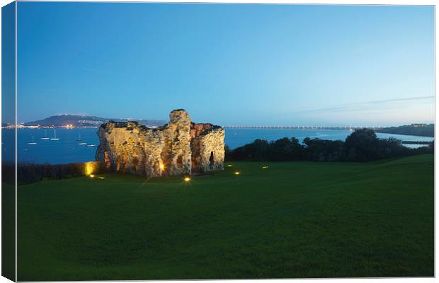 Sandsfoot Castle Canvas Print by Paul Brewer