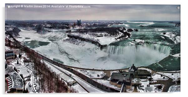 The Water Falls of Niagara Acrylic by K7 Photography
