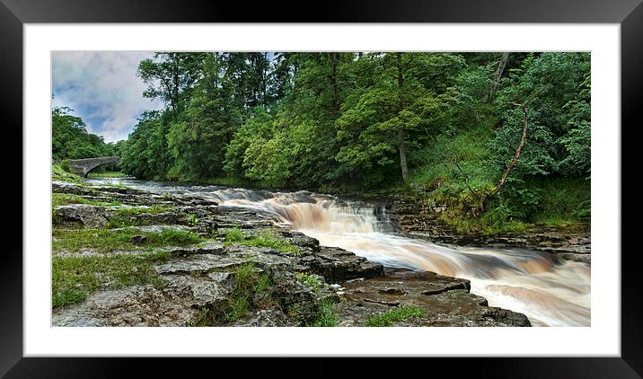 Stainforth Force Yorkshire Framed Mounted Print by Eddie John