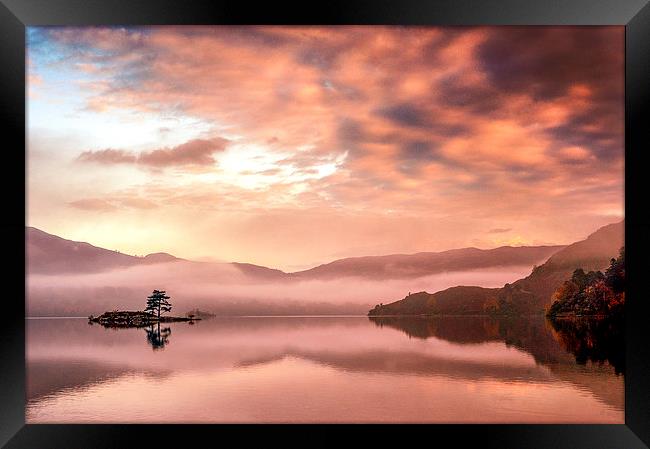 Glenridding Sunrise Framed Print by Dave Hudspeth Landscape Photography