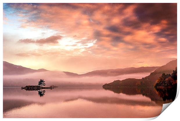 Glenridding Sunrise Print by Dave Hudspeth Landscape Photography