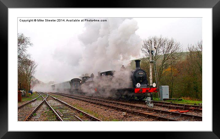 LSWR Double 2 Framed Mounted Print by Mike Streeter
