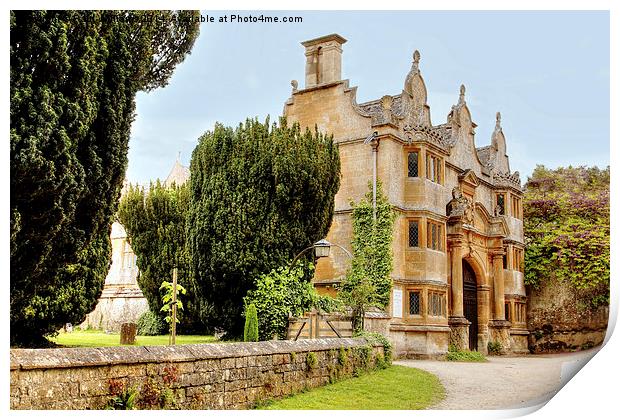 Stanway House Print by Paul Williams