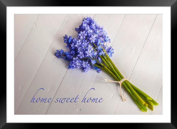 Home Sweet Home Framed Mounted Print by Abdul Kadir Audah