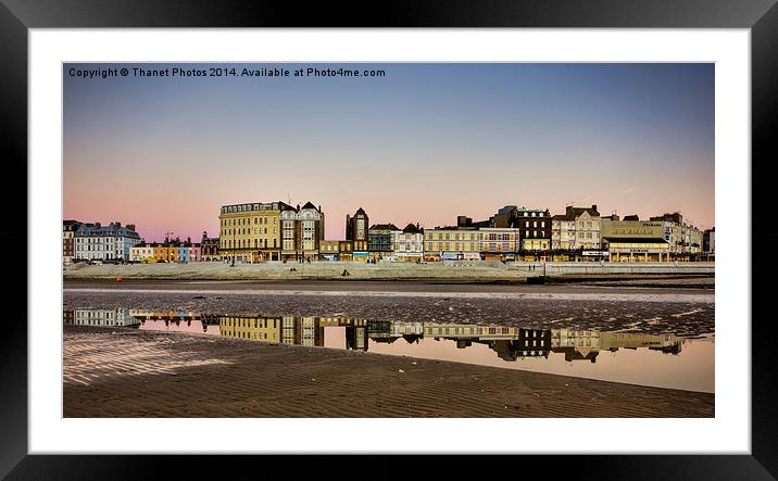 Margate by the sea Framed Mounted Print by Thanet Photos