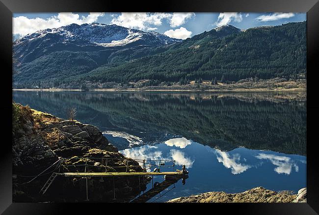 Loch Duich View Framed Print by Jacqi Elmslie