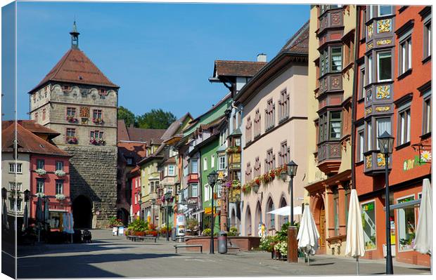 Old town Rottweil Germany Canvas Print by Matthias Hauser